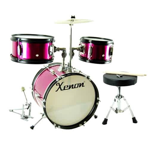 Çocuk Bateri Davul Seti XND35PNK 3 lü davul seti.